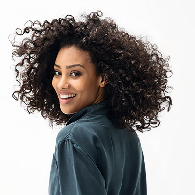 Natural Curls Blow Dry Frisur